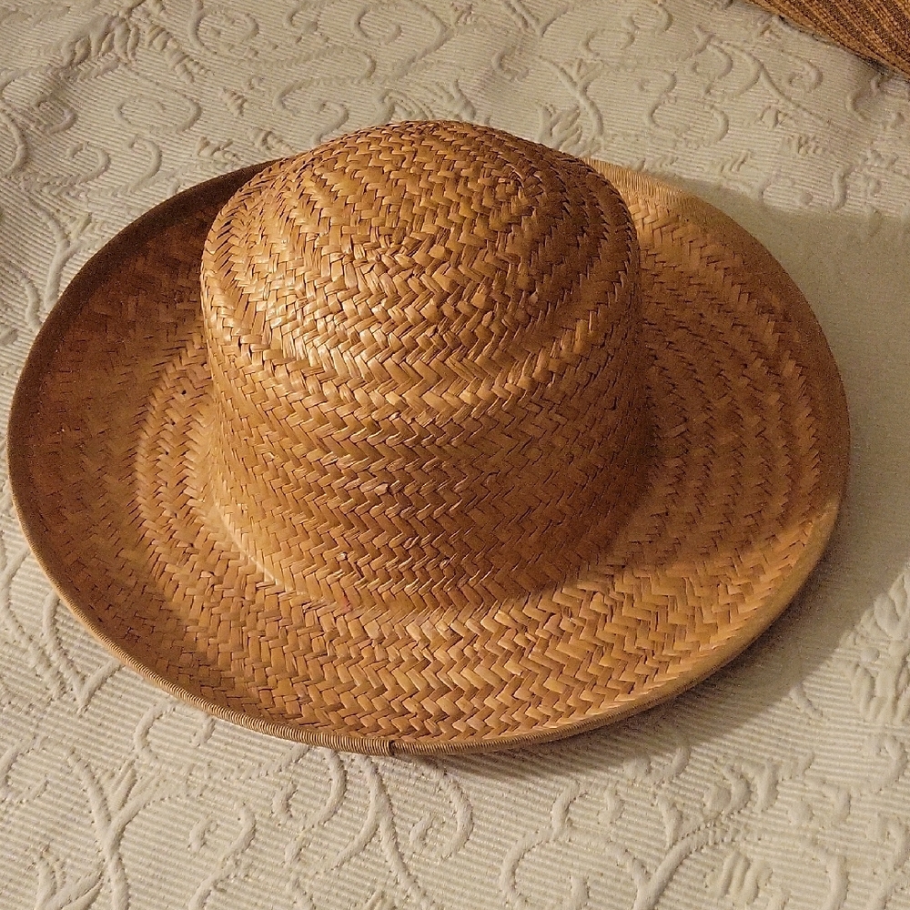 Classic Tan Woven Hat